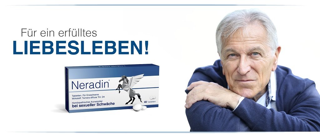 Neradin - wirkungsvolles Potenzmittel ohne Risiken und Nebenwirkungen