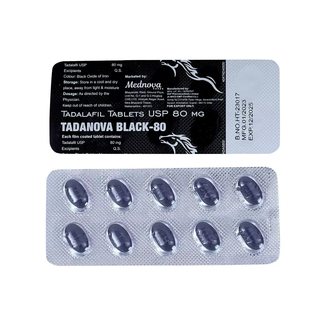 Tadanova Black 80mg