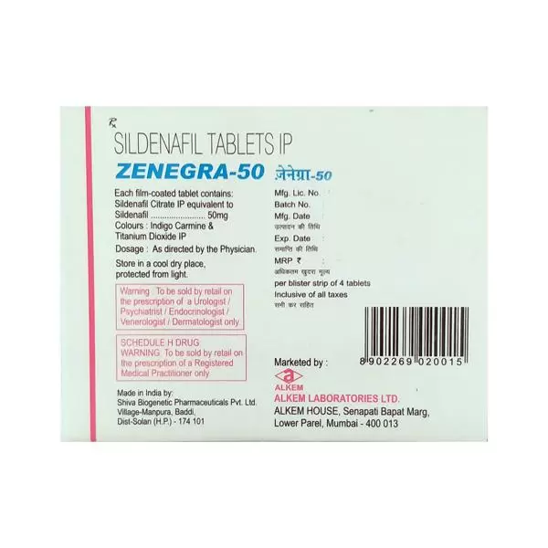 Zenegra 50mg